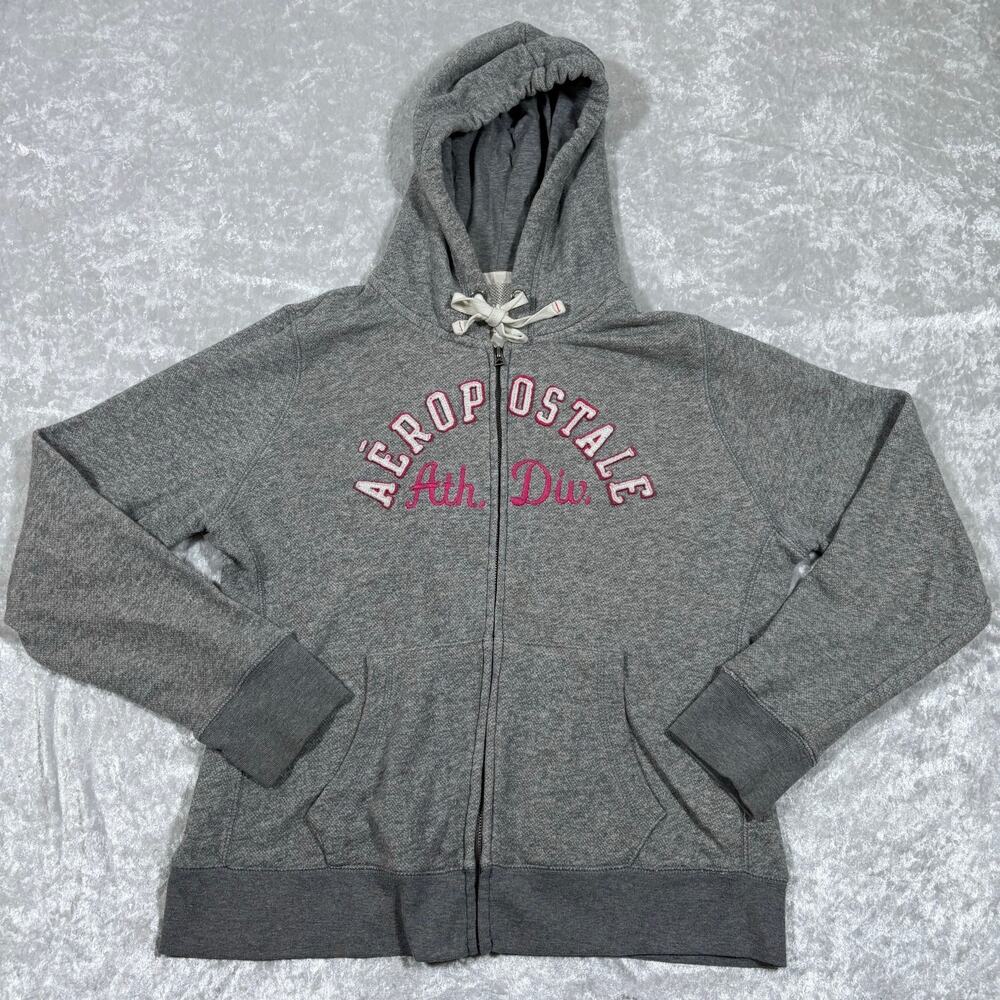 Women’s Aeropostale Zip Up Hoodie Size XXL Distressed